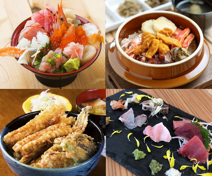 海鮮料理：女川町観光協会